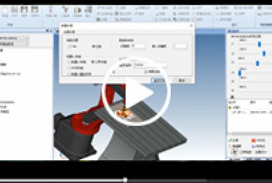 六軸機器人控制系統——軌跡后置導出演示視頻